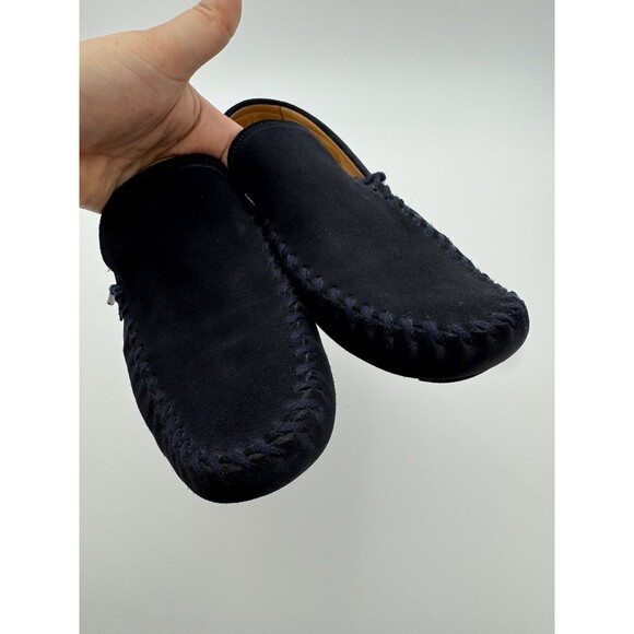 Paul Smith Men’s Navy Suede Loafers Leather Shoes US Size 7 main image 9